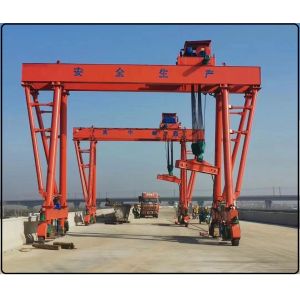 Tire crane for wind power construction、98 ton tire crane、98t gantry crane