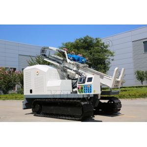 Underground Soil Sampling Drill Rig Machine Full Hydraulic Crawler Type