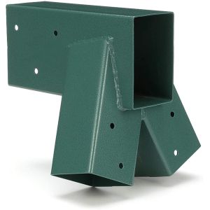 Stable and Sturdy Green Coated A-Frame Swing Set Bracket for 2 4x4 Legs and 1