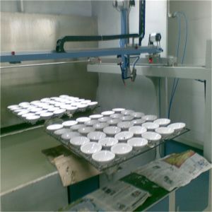 Servo Motor Drive Auto Spray Painting Machine 400MM For Hardware