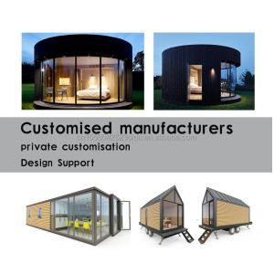 Galvanized Steel Square Tubes Main Structure Mobile Prefabricated Container