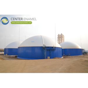 China Modern Double Membrane Roof In Biogas Tanks Manufacturer on sale