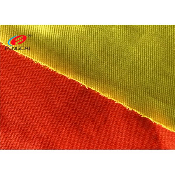 150D Polyester Fluorescent Orange Fabric Waterproof Oxford For Life Jacket