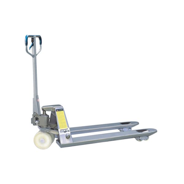 Quality Galvanized Hand Pallet Truck Corrosion Resistance Simple Design CE Certification wholesale