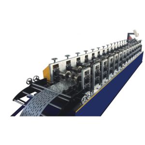 10m/min Cable Tray Roll Forming Machine 15.5KW 18 Steps