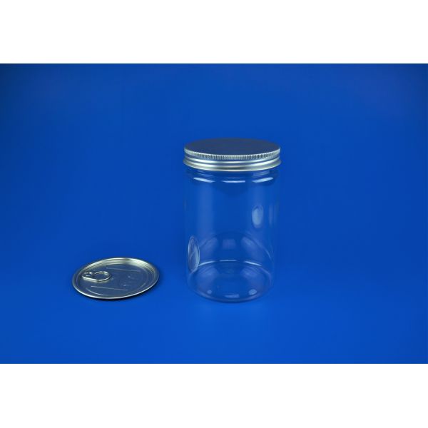 Quality Empty Plastic Dry Food Jar With Lid EOE / POE Sealing Type High Durability wholesale