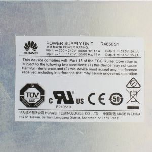 Telecom Power Supply Rectifier Module 1U 48V 3000W R4850 R4850S R4850S1