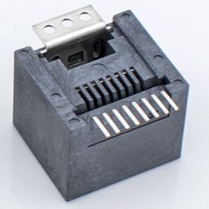 rj 45 8p8c smt smd connector single port modular jack modular vertical surface