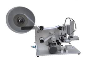 Oval Shape Bottle Automatic Labeling Machine , Manual Label Applicator Machine 60Pieces / H
