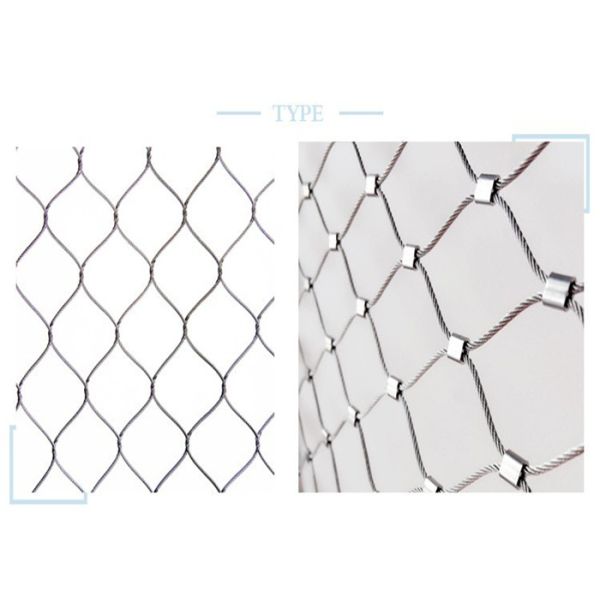 Lightweight Stainless Steel X Tend Cable Mesh Fall Protection Environment Friendly