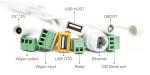 Access Control System 8 Inch Android Display DC Powered Ethernet RS485/RS232