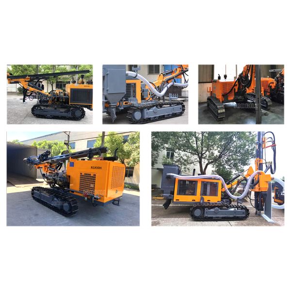 Crawler DTH Drill Rig Machine for Mining Anchoring and Road Building Mining Rock Drilling Machine