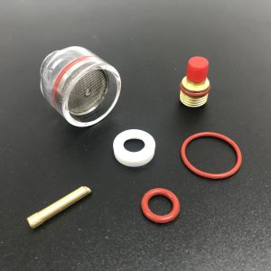 WP9/20 2.4mm TIG Welding Torch Stubby Gas Lens Glass Kit for Wp17/18/26 Tig