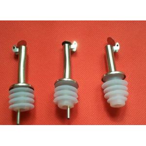 New Stainless Steel Liquid Pourer for Olive Oil Wine with Stainless Steel Cap,