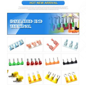 Nylon Insulated Sleeve 6.3Mm Crimp Faston Female Terminals Connector Spade