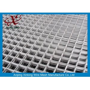 Easily Assembled Galvanized Welded Wire Mesh Fence For Concrete Plain Weave