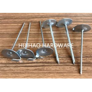 Stainless Steel Insulation Anchor Pins With 22mm Dome Cap Washers for Blankets
