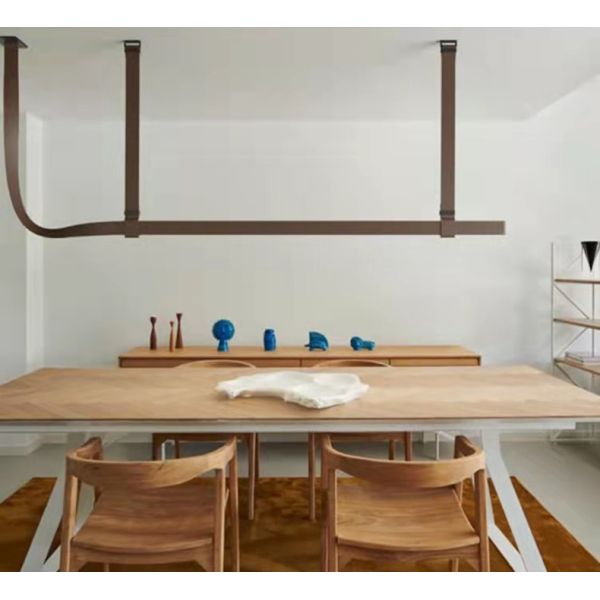 Italy Designer Chandelier Replica Lamp Dinning Room Fabric Belt Suspension Light(WH-MI-379)