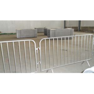 hot dip galvanized bicycle removable Crowd Control steel Barrier manufacture