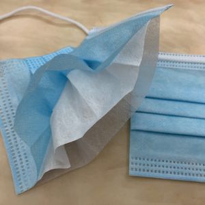 Non Woven Facial Disposable Dust Mask Public Place Skin Friendly Waterproof