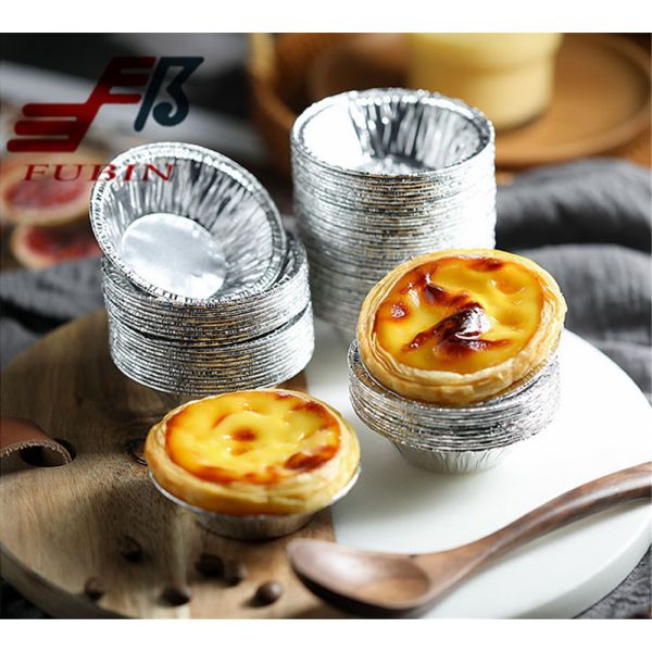 Quality Fubin Aluminium Foil Baking Tray Round Shape Party Used wholesale