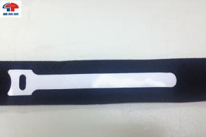 Cheap 100% Nylon Self locking hook &amp; loop cable ties , White Hook And Loop Fasteners for sale