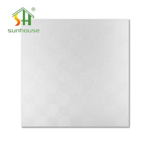 Square Edge Gypsum PVC Laminated Panel With 8mm 9mm Thickness