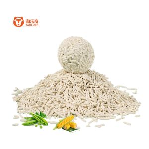 Clumping Cat Litter Extended Odor Protection Plant-Based Cat Litter Tofu Firm