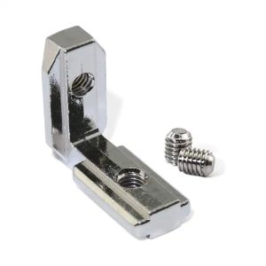 T V Slot Accessories L Shape 90 Degree Inside Hidden Corner Bracket 4040 With