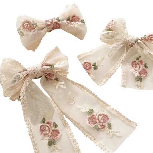 Custom Logo Printed Decoration Ribbon Bow Tie Handmade Flowers Christmas Gift Decoration 15 Mm Satin OEM Customized Dots Style