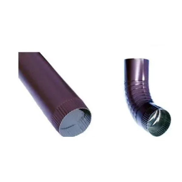 3 Inches Diameter Metal Steel Aluminium Round Rain Downspout Pipe Roll Forming Machine