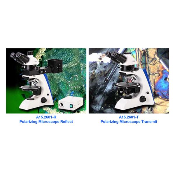 LED 40-1000x Compound Optical Microscope A12.2603 Biological Research Trinocular Lab Microscope