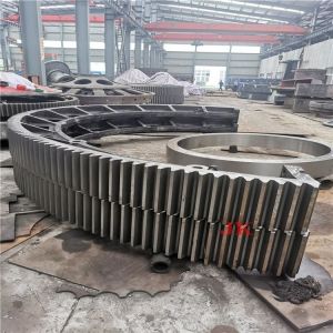 16000mm Diameter Rotary Kiln And Ball Mill Girth Gear factory with high quality