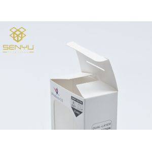 Phone Accessories Packaging White Window Full Color Printed Customized