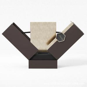 Double Door Design Luxury Decorative Boxes High Lacquer Finish E1/E0 Standards