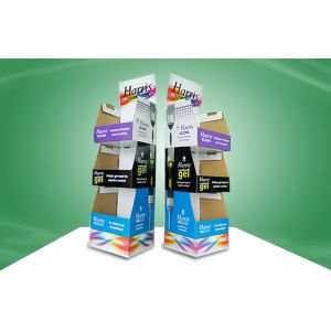 Cheap Stable PDQ Cardboard Advertising Display Recyclable Matt PP lamination for sale