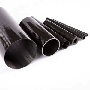 China Roll Wrapped 3K Carbon Fiber Tube 14/16/18/20/25mm Matte / Glossy 1mm/2mm Wall Thickness on sale
