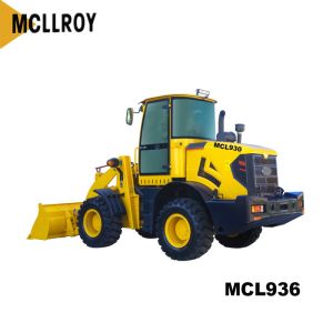 Mini Articulating Wheel Loader , Front Loader Shovel With Supercharged Engine