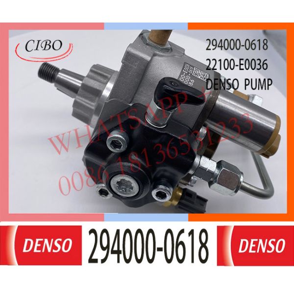 294000-0618 DENSO Diesel Engine Fuel pump 294000-0618 for HINO J05E 22100-E0030 22100-E0031 SK200-8