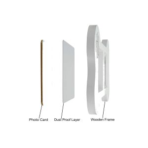 Pet Paw Prints Keepsake Desk Photo Frames Clay Imprint Kit For Wall Hanging