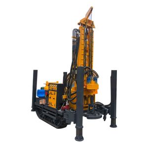 China Small Folded Hydraulic Crawler 180m 200m Water Well Drilling Rigs on sale
