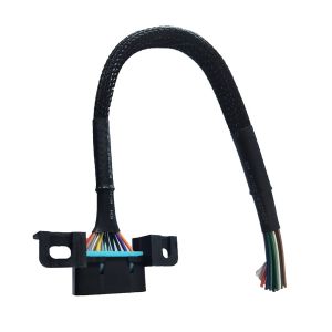 Compatible OBD2 Open Wire Adapter Cable Practical ABS PVC Material