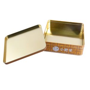 Factory Price Wholesale Custom Large Size Food Packaging Tin Can Mooncake Tin