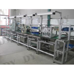 China 4040 Assembly Line Structural Aluminum Profiles Sandblasting on sale