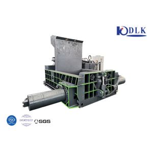 Hydraulic Steel Scrap Baler Machine 60 kw Double Main Cylinder