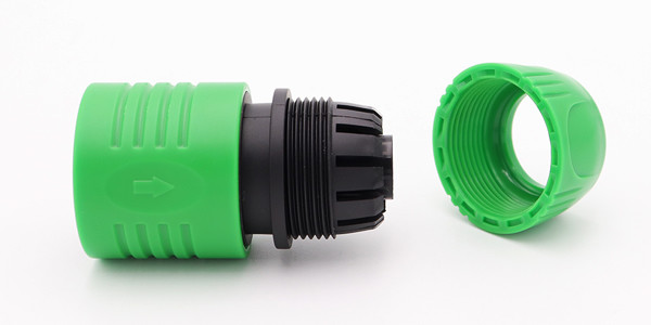 Compact Hose Lock Tap Connector , High Pressure Washer Hose Connector