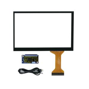 7 Inch PCAP Touch Sensor With Tempered Glass Cover Lens ILI2511 Touch Controller