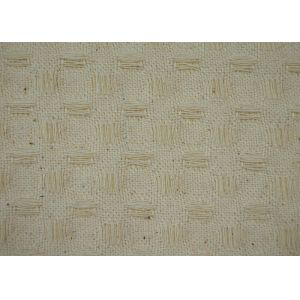 Purity Cotton Honeycomb Pattern Jacquard Fabric Varying Drape - Ability