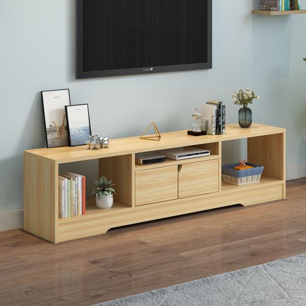 ODM Brown 40KG Solid Wood TV Bench For Bedroom