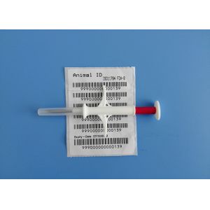 Pet ID Microchip Kit ICAR-Certified Injectable Transponders With 6 Matching Stickers